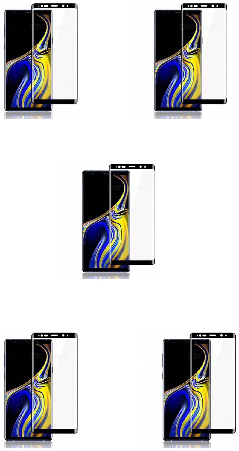 

CRAVEMART TEMPERED GLASS FOR SAMSUNG GALAXY NOTE 9 4D SCREEN GUARD (PACK OF 5)