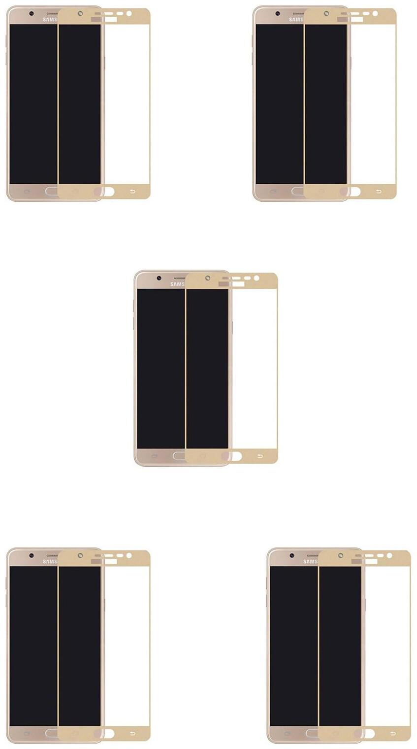 

CRAVEMART TEMPERED GLASS FOR SAMSUNG GALAXY J7 DUO ANTI-SHATTER (PACK OF 5)