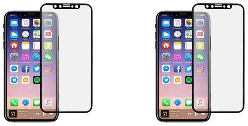 

CRAVEMART TEMPERED GLASS FOR APPLE IPHONE XS MAX WASHABLE (PACK OF 2)