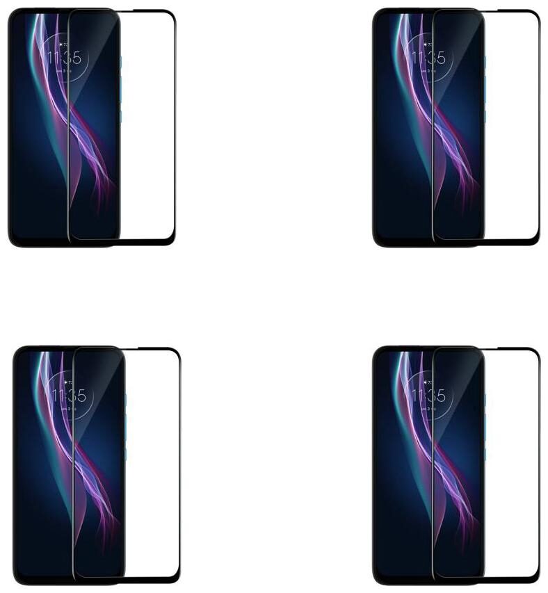 

CRAVEMART TEMPERED GLASS FOR MOTOROLA ONE FUSION PLUS 9D TEMPERED GLASS (PACK OF 4)