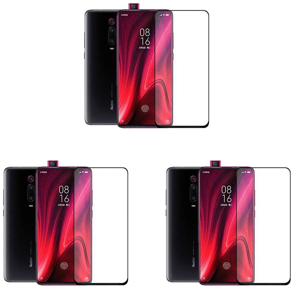 

CRAVEMART TEMPERED GLASS FOR XIAOMI REDMI K20 PRO 3D SCREEN GUARD (PACK OF 3)