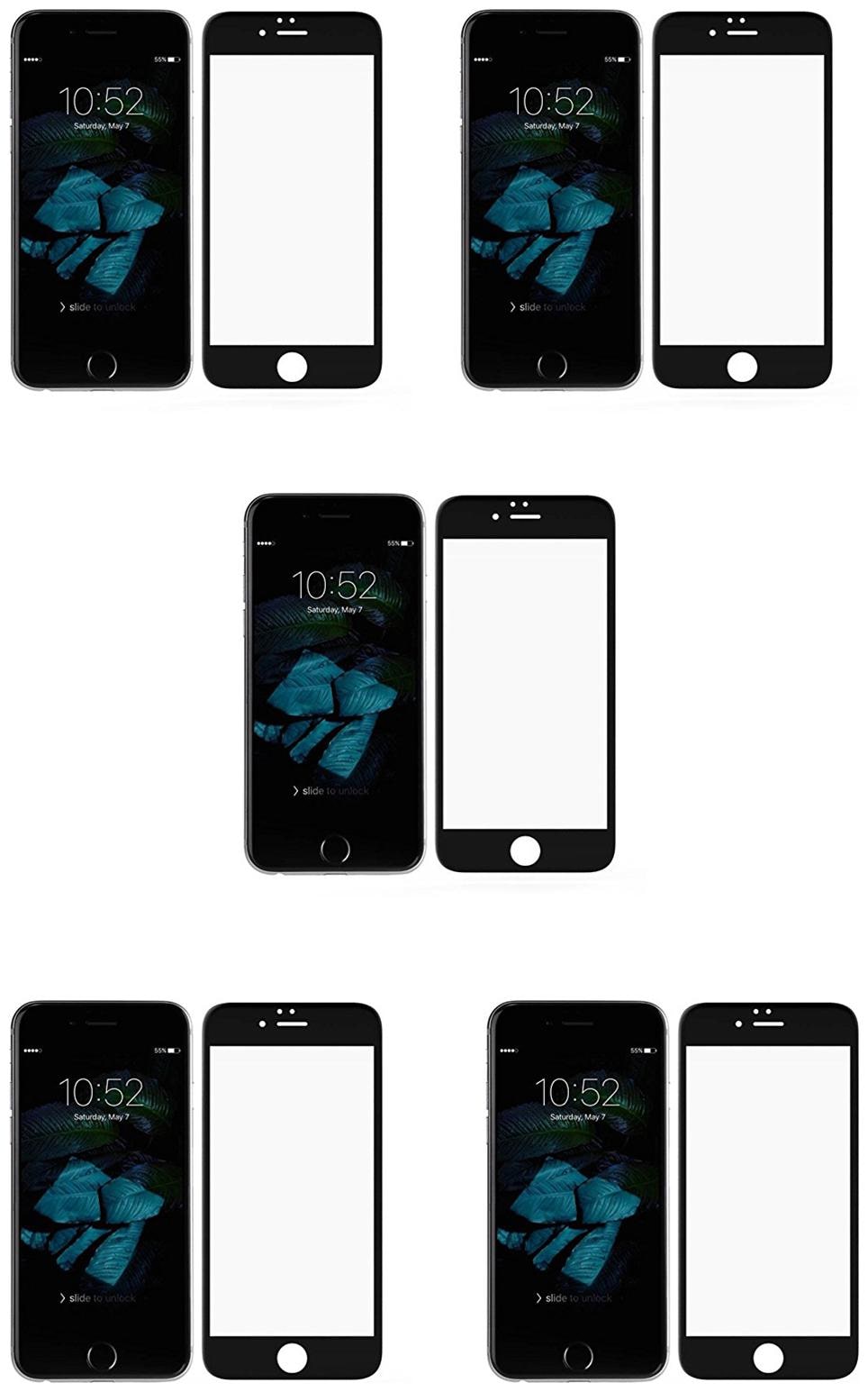 

CRAVEMART TEMPERED GLASS FOR APPLE IPHONE 6S WATERPROOF (PACK OF 5)