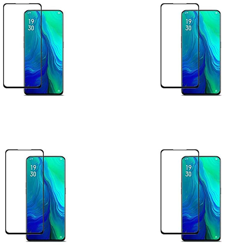 

CRAVEMART TEMPERED GLASS FOR OPPO RENO 10X ZOOM 9D TEMPERED GLASS (PACK OF 4)