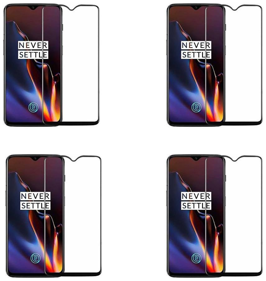 

CRAVEMART TEMPERED GLASS FOR ONEPLUS 6T 8D SCREEN GUARD (PACK OF 4)