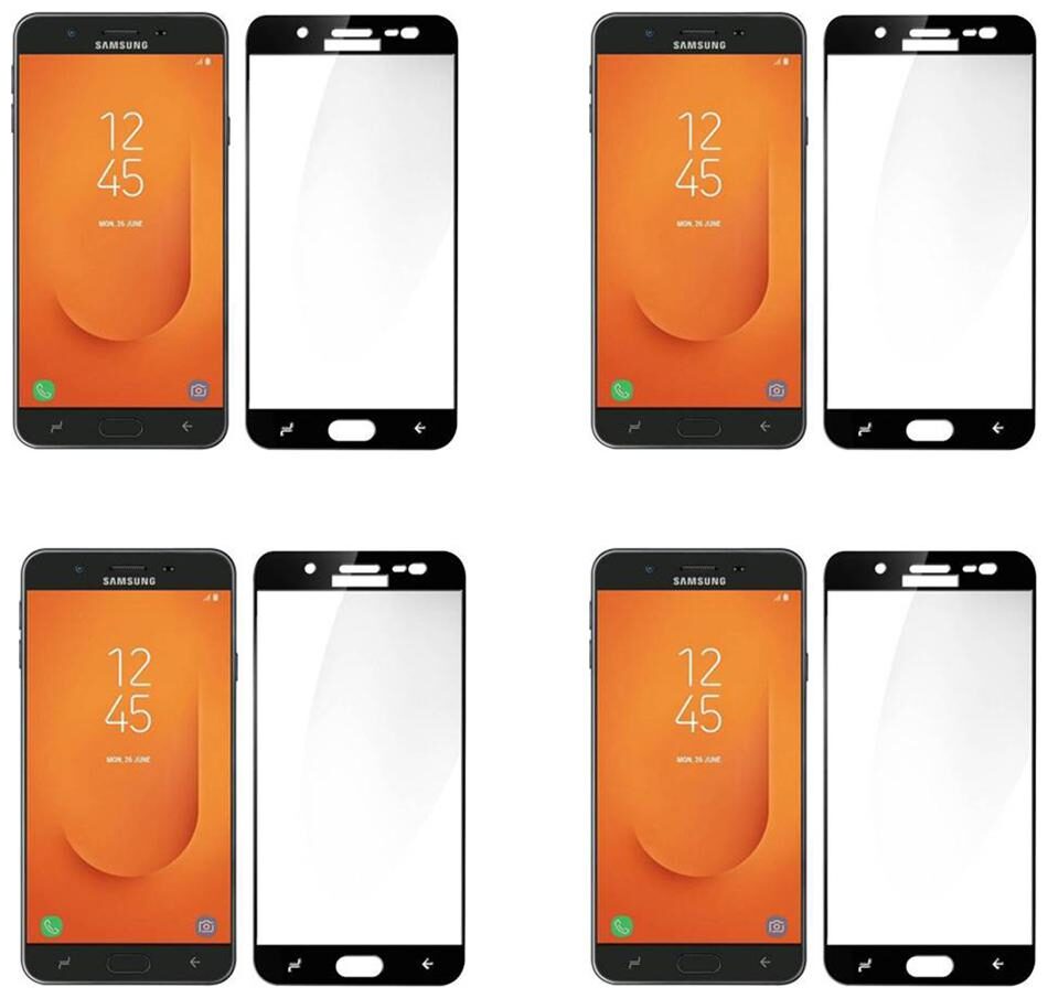 

CRAVEMART TEMPERED GLASS FOR SAMSUNG GALAXY J7 PRIME 2 6D TEMPERED GLASS (PACK OF 4)