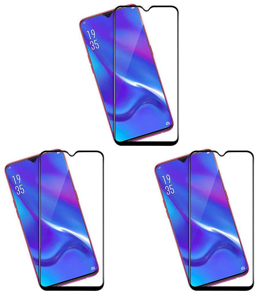 

CRAVEMART TEMPERED GLASS FOR OPPO A1K 7D SCREEN GUARD (PACK OF 3)
