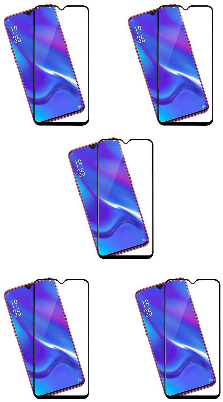 

CRAVEMART TEMPERED GLASS FOR OPPO A1K NANO GLASS (PACK OF 5)