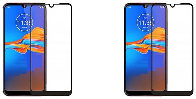 

CRAVEMART TEMPERED GLASS FOR MOTO E6S UV PROTECTION (PACK OF 2)