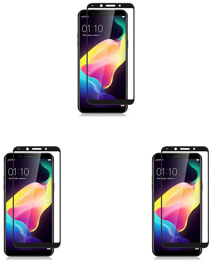 

CRAVEMART TEMPERED GLASS FOR OPPO REALME 1 REUSABLE (PACK OF 3)