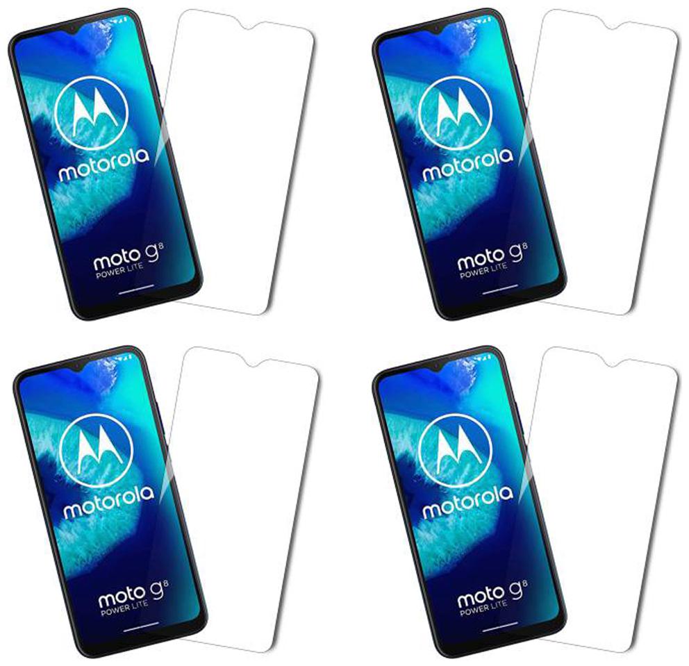 

CRAVEMART TEMPERED GLASS FOR MOTO G8 POWER LITE 10D SCREEN GUARD (PACK OF 4)