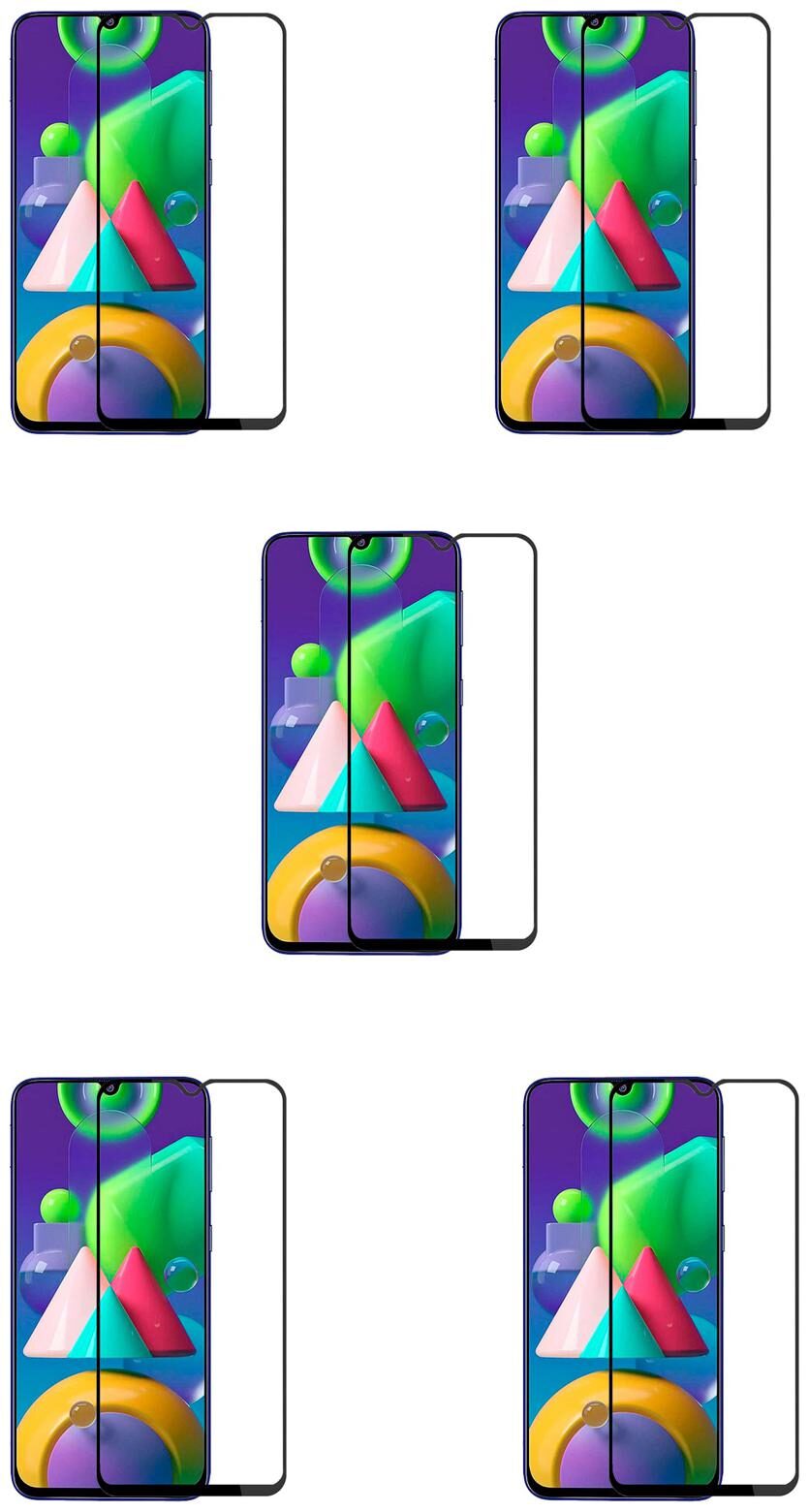 

CRAVEMART TEMPERED GLASS FOR SAMSUNG GALAXY M21 ANTI-SCRATCH (PACK OF 5)