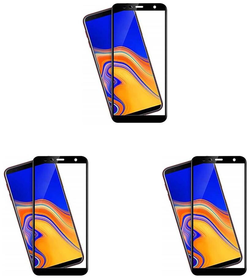 

CRAVEMART TEMPERED GLASS FOR SAMSUNG GALAXY J4 CORE CASE FRIENDLY (PACK OF 3)