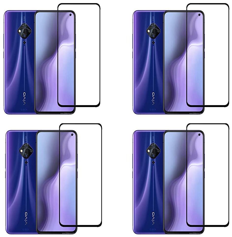 

CRAVEMART TEMPERED GLASS FOR VIVO S5 6D TEMPERED GLASS (PACK OF 4)