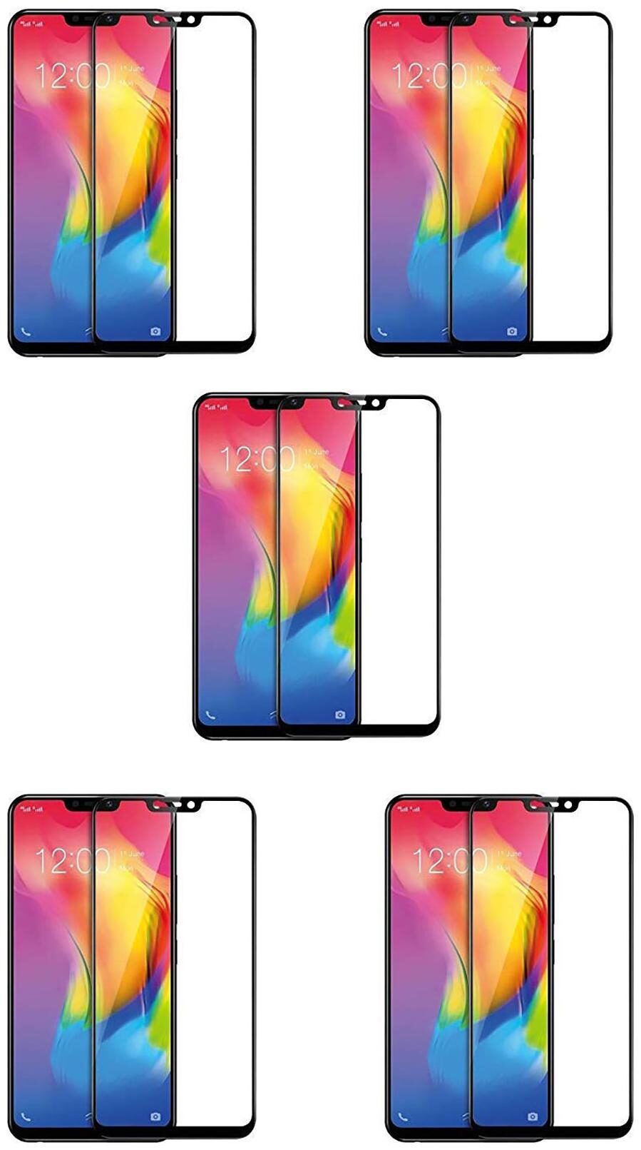 

CRAVEMART TEMPERED GLASS FOR VIVO Y81 ANTI-SCRATCH (PACK OF 5)
