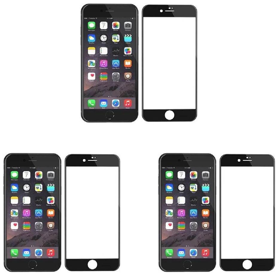 

CRAVEMART TEMPERED GLASS FOR APPLE IPHONE 6 PLUS DIAMOND SCREEN GUARD (PACK OF 3)