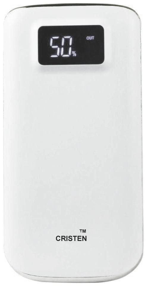 CRISTEN 15000 mAh Portable Power Bank White