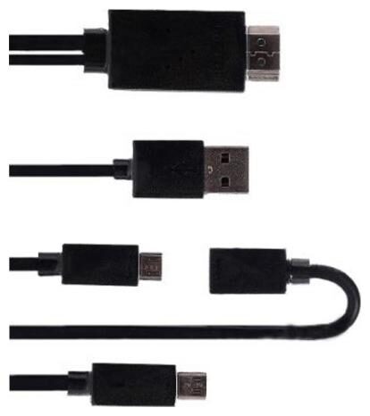 

Crystal Digital Data Charging Multi Cable ( 0-0 2m Black )