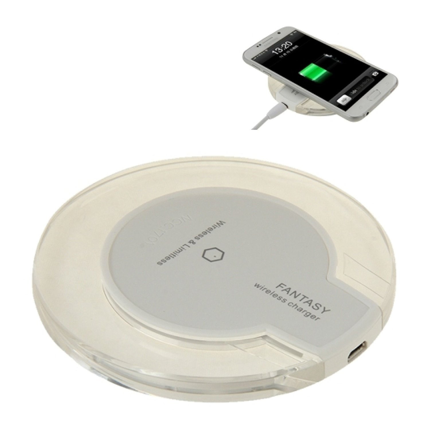 

Crystal Digital Fantasy Wireless Mobile Charger