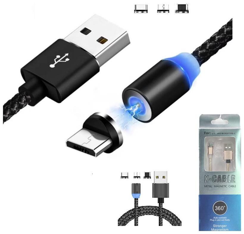 

Crystal Digital Magnetic Charging Multi Cable ( 0 5 cm Black )