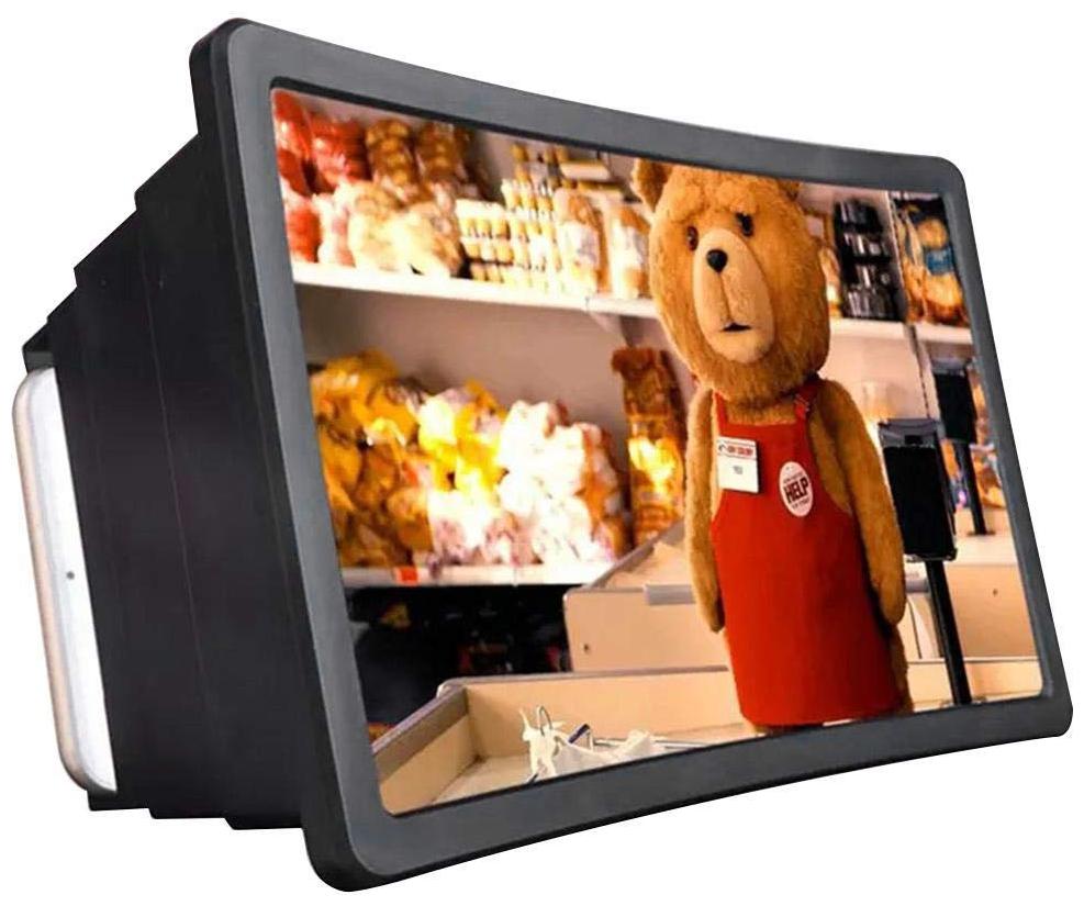 

Crystal Digital Plastic Magnifier Stand Mobile Holder
