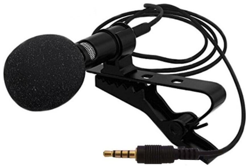 

Crystal Digital Collar Mic for iPhone Android Smartphones Recording Video Conference Studio Interview Youtube Podcast Voice Dictation 3 5mm Lapel Mic