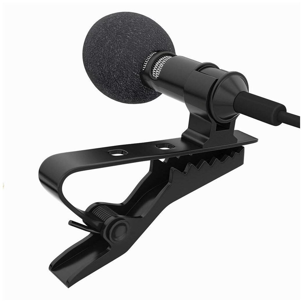 

Crystal Digital Professional Collar Mic for Recording Video Conference Studio Interview Youtube Podcast Voice Dictation 3 5mm Lapel Mic