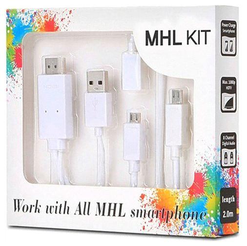 

Crystal Digital Data Charging Multi Cable ( 0-0 2m White )
