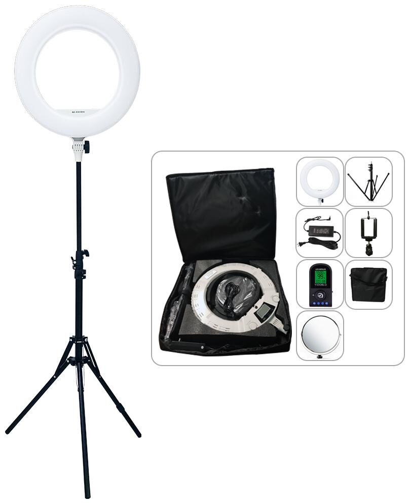 

Crystal Digital 14 inch Big Selfie LED Ring Light with Slim Portable Tripod