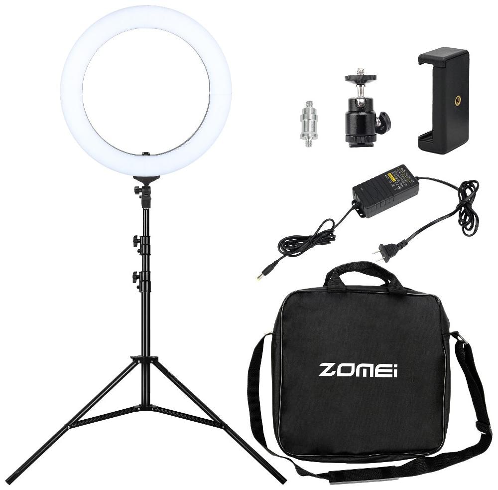 

Crystal Digital 14 inches LED Selfie Ring Light For Video Shooting with 3 Light Modes Brightness Level With Tripod Stand