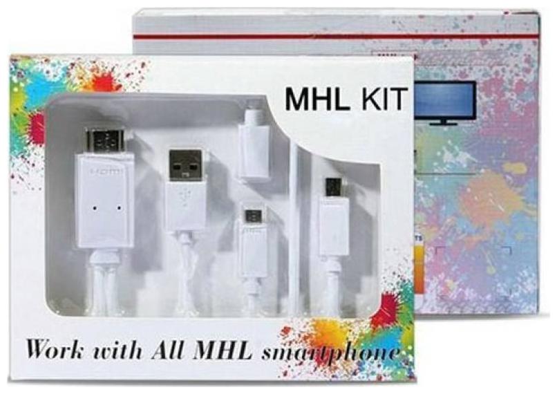 

Crystal Digital Data Charging Multi Cable ( 0-0 2m White )