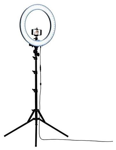 

Crystal Digital 10 inch Big Selfie LED Ring Light with Slim Portable Tripod