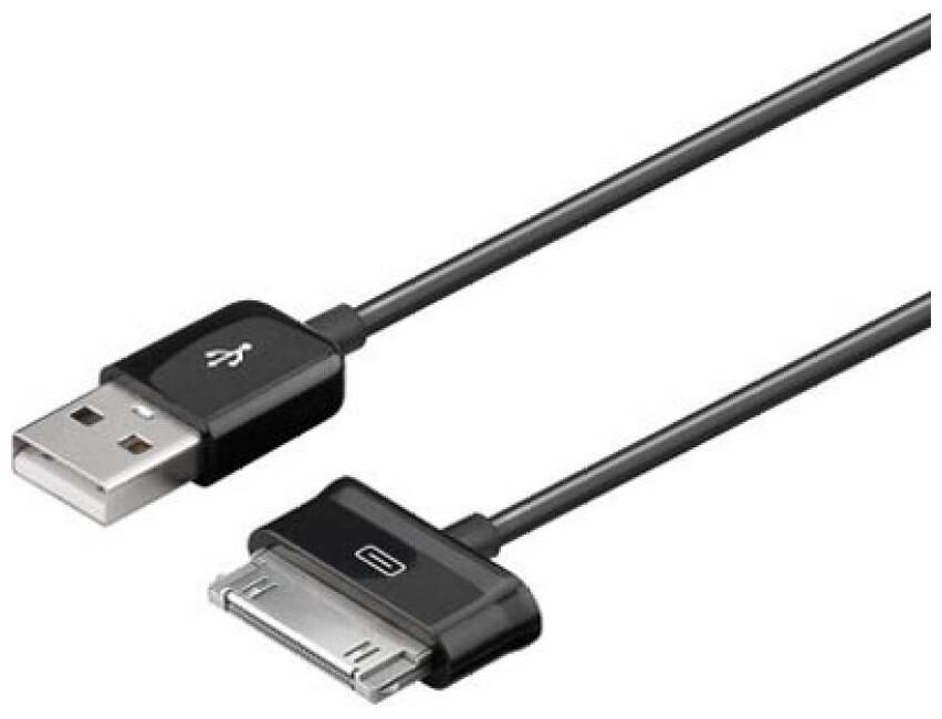 

Crystal Digital USB Charging Data Cable for Samsung Galaxy Tab 2 Note P1000 P3100 P3110 P5100 P5110 P6800 P7300 P7310 P7500 P7510 N8000 (Black)