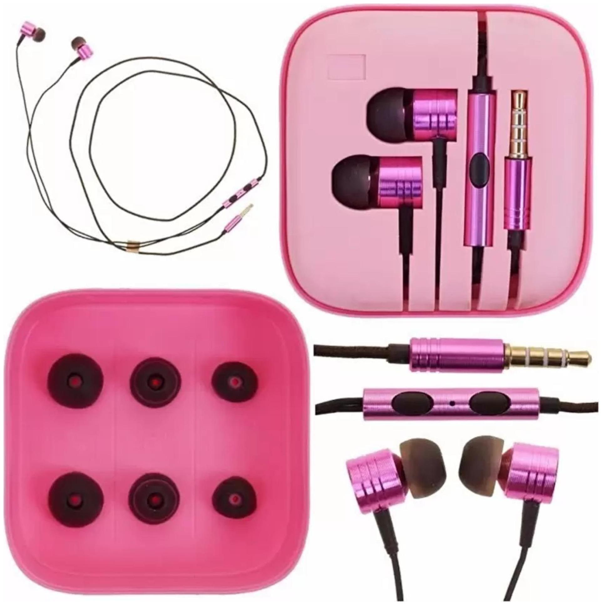 

CHG In-Ear Wired Headphone ( Pink )