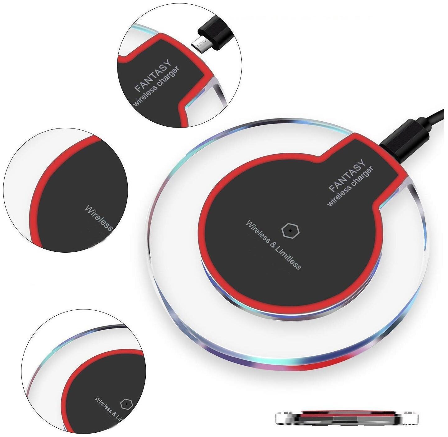 

TSV Wireless Charger - 1 USB Port