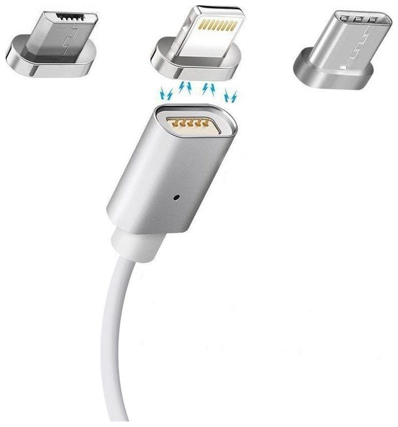 

TSV Magnetic Charging Multi Cable ( 1 mtr Silver )