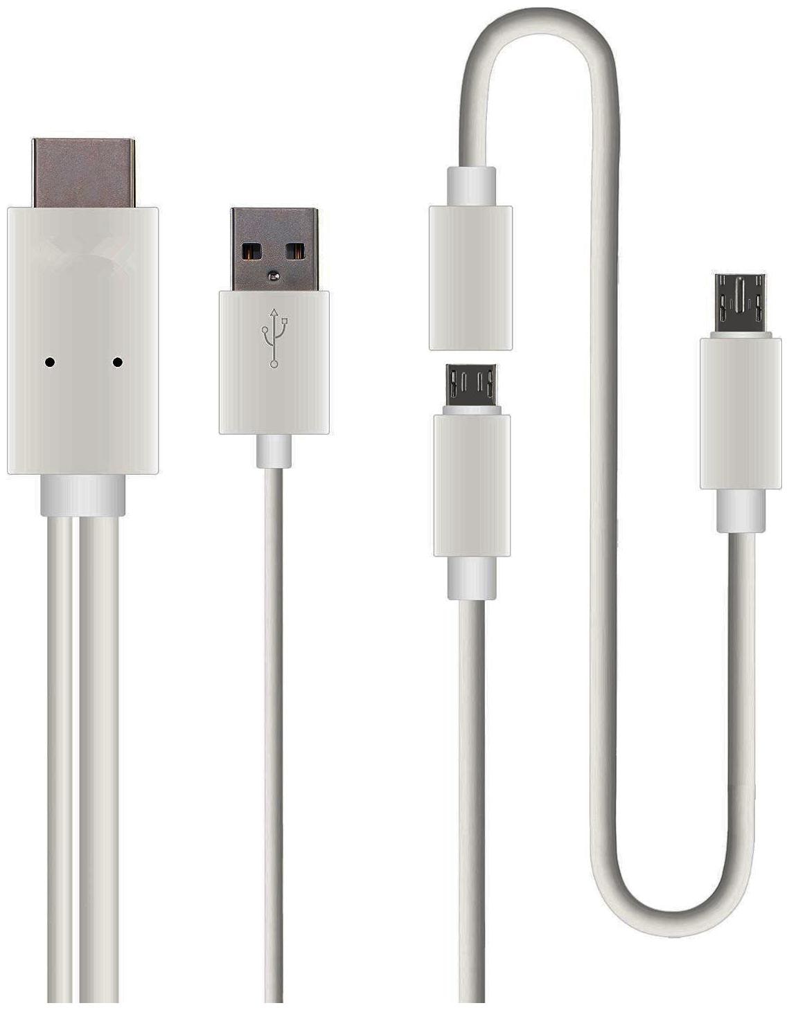 

CHG Data Charging Micro USB Cable ( 0-0 2m White )