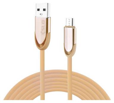 

CSLO Data Charging Micro USB Cable ( 1 m Gold )