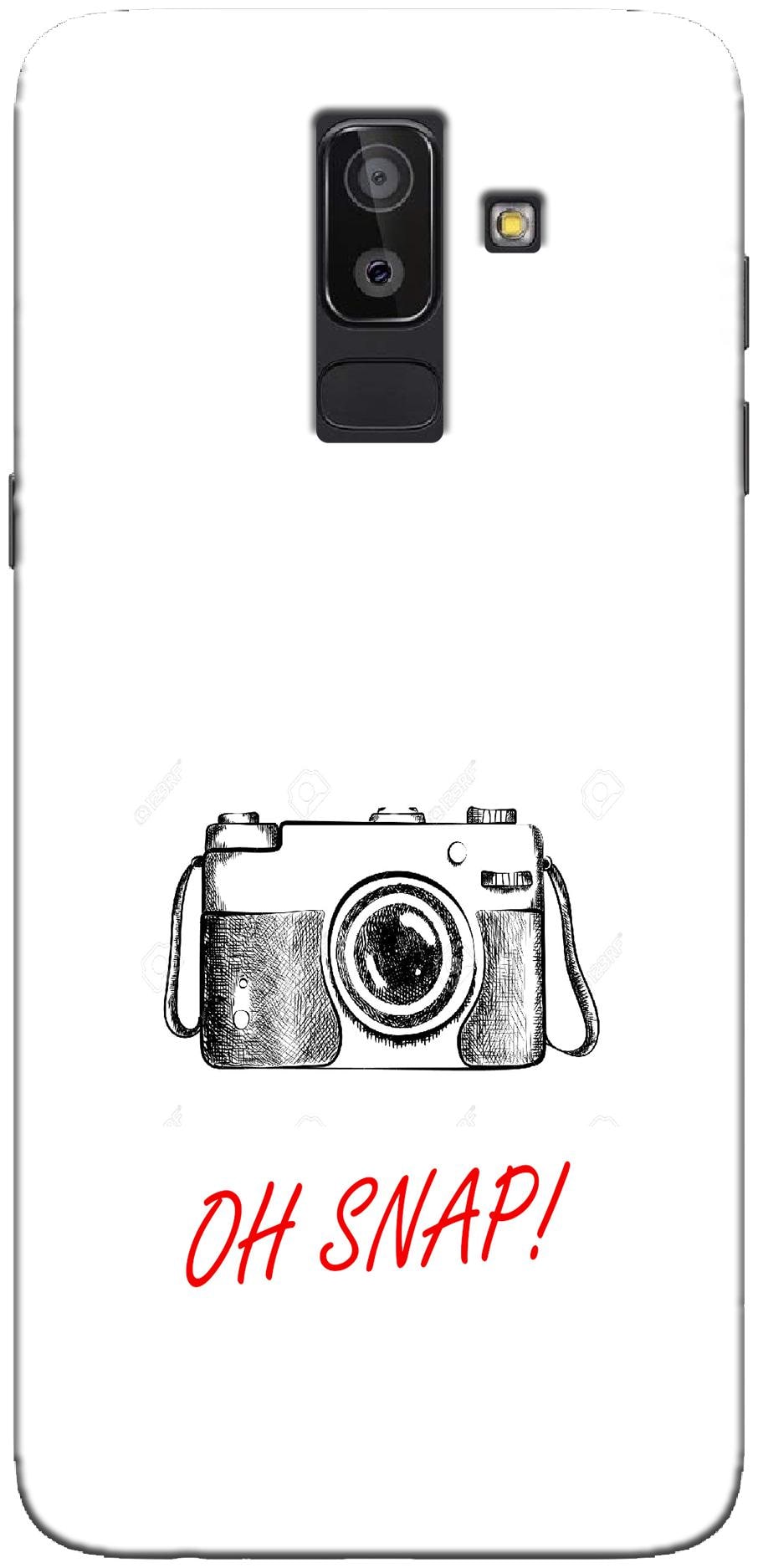 

Customera Polycarbonate Hard Back Cover For Samsung Galaxy J8 ( Multi )