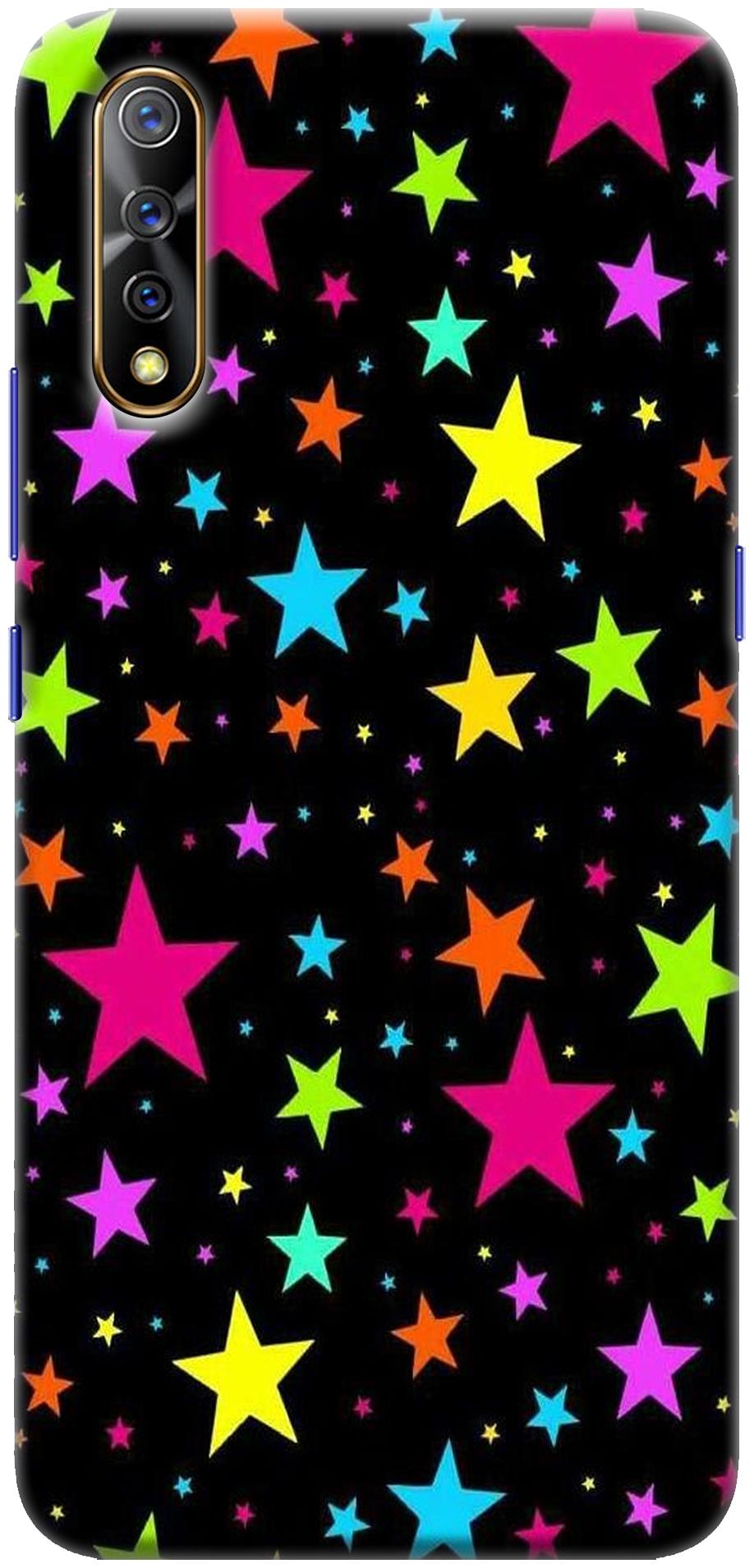 

Customera Polycarbonate Hard Back Cover For Vivo Z1x ( Multi )
