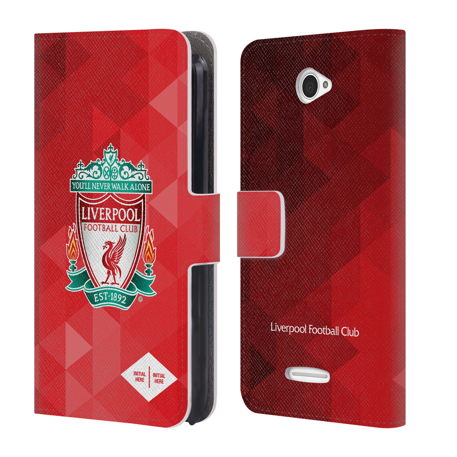 

CUSTOMIZED LIVERPOOL FOOTBALL CLUB LOGO 1 PU LEATHER BOOK CASE FOR SONY PHONES 2