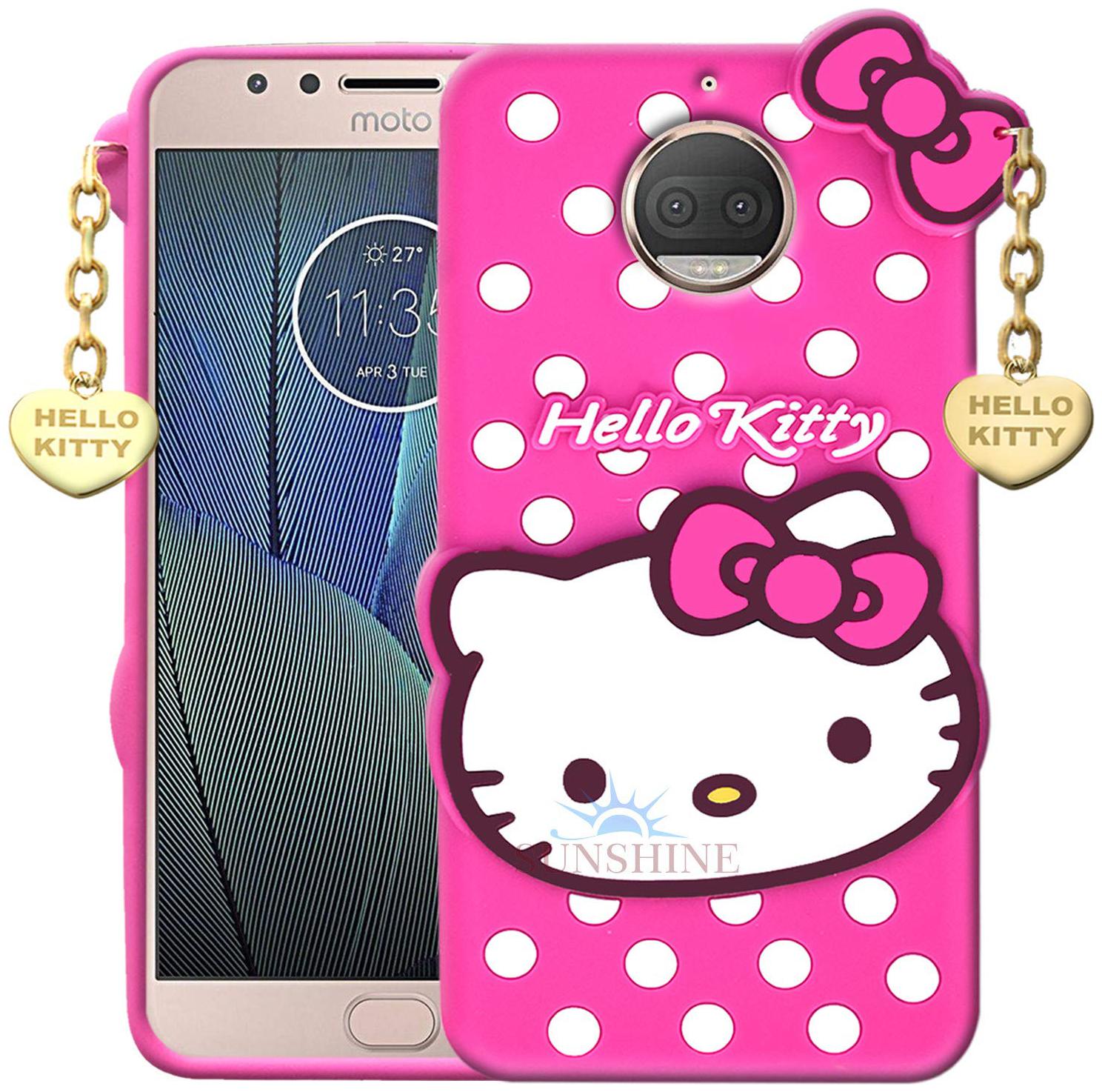 Motorola Moto G5 Plus Silicone Armor Case Back Cover By EXOTIC FLOURISH Pink by Exotic Flourish