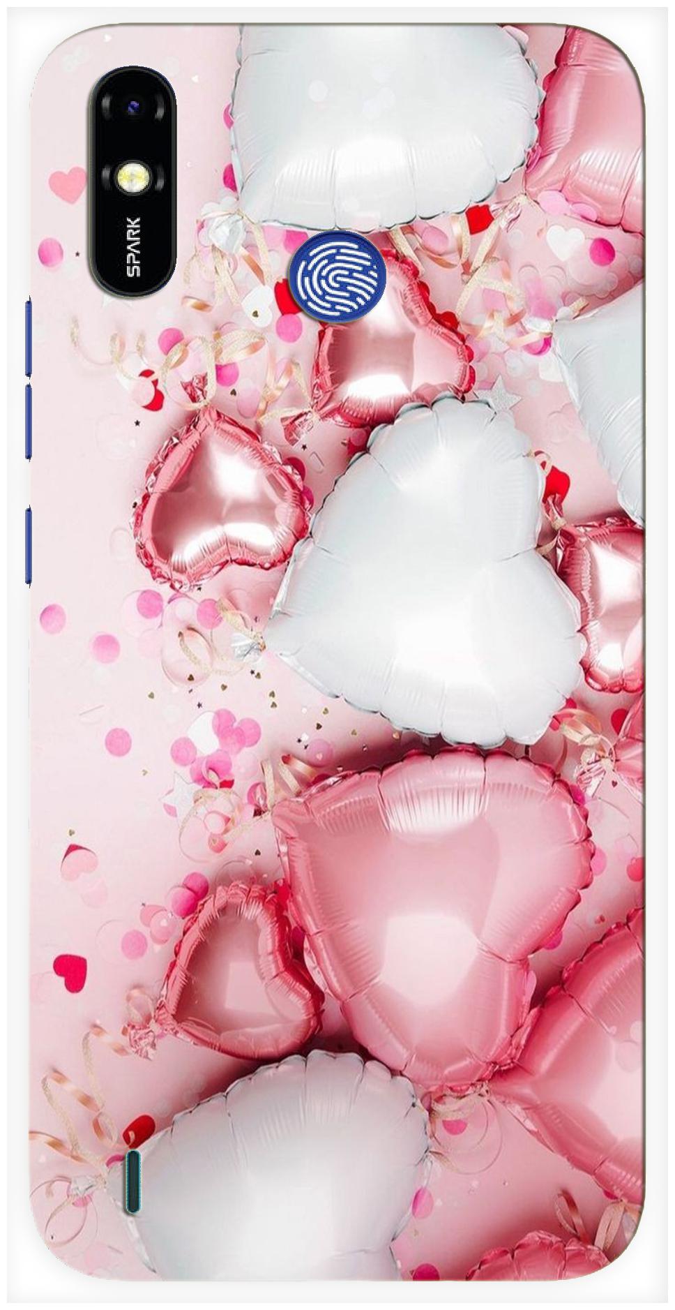 

D CAT Back Cover For Tecno Spark Go Plus Multi