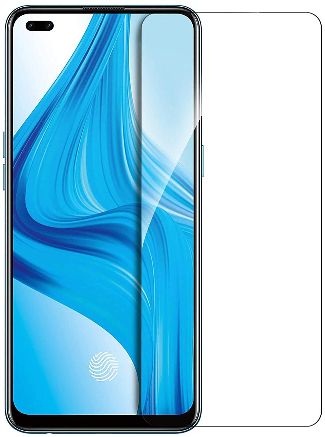 

DClick Premium 11D Tempered Glass For OPPO A72 Edge to Edge Full Screen Coverage