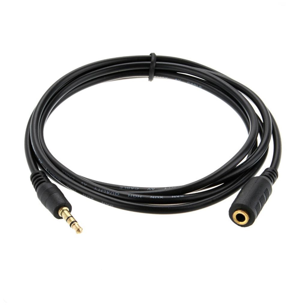 

DE-TECHINN AUX 3 5 mm Cable ( Above 2m Black )