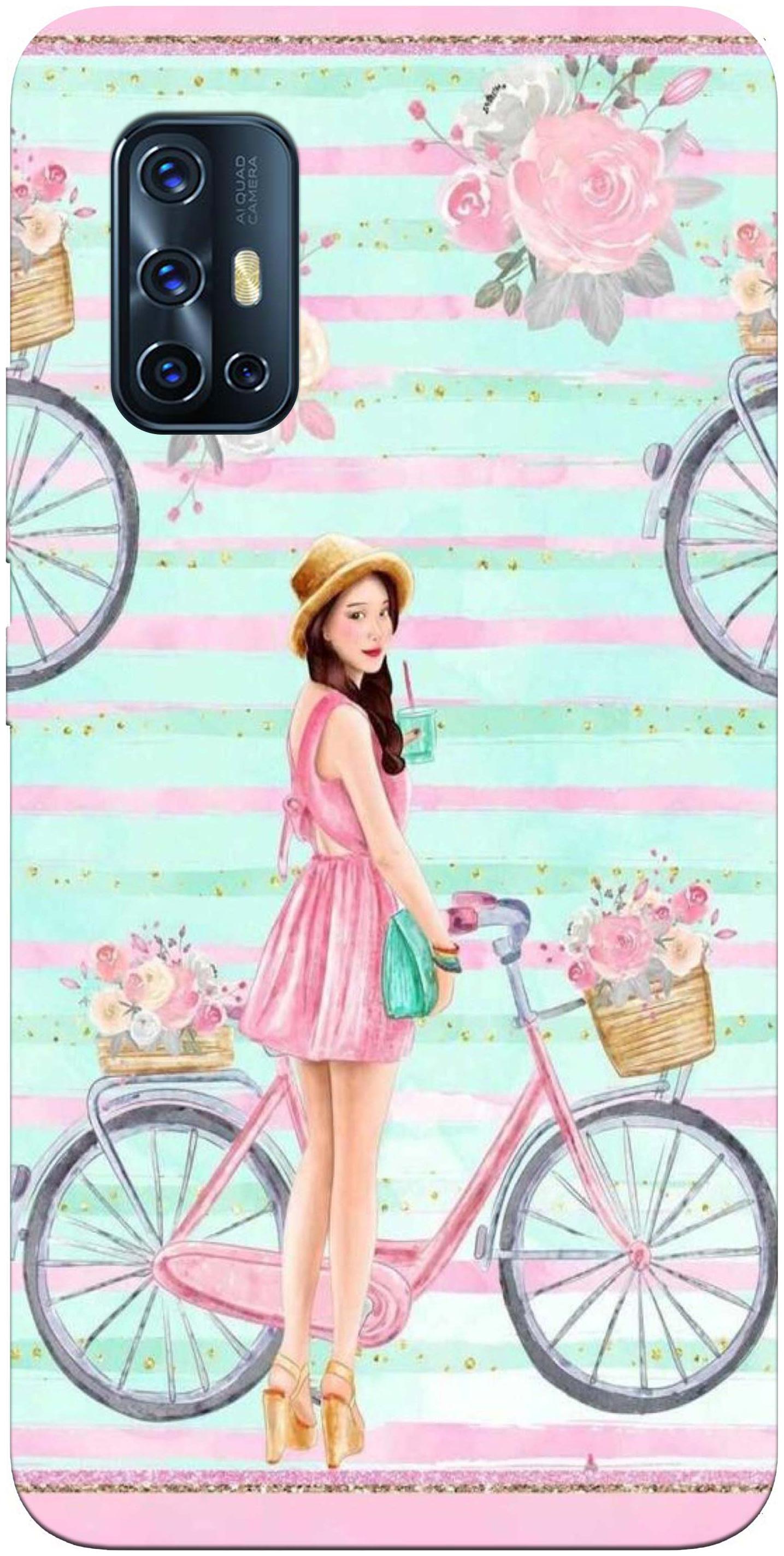 

DEAL DELIGHT Silicone Soft Back Cover For Vivo V17 ( Multi )