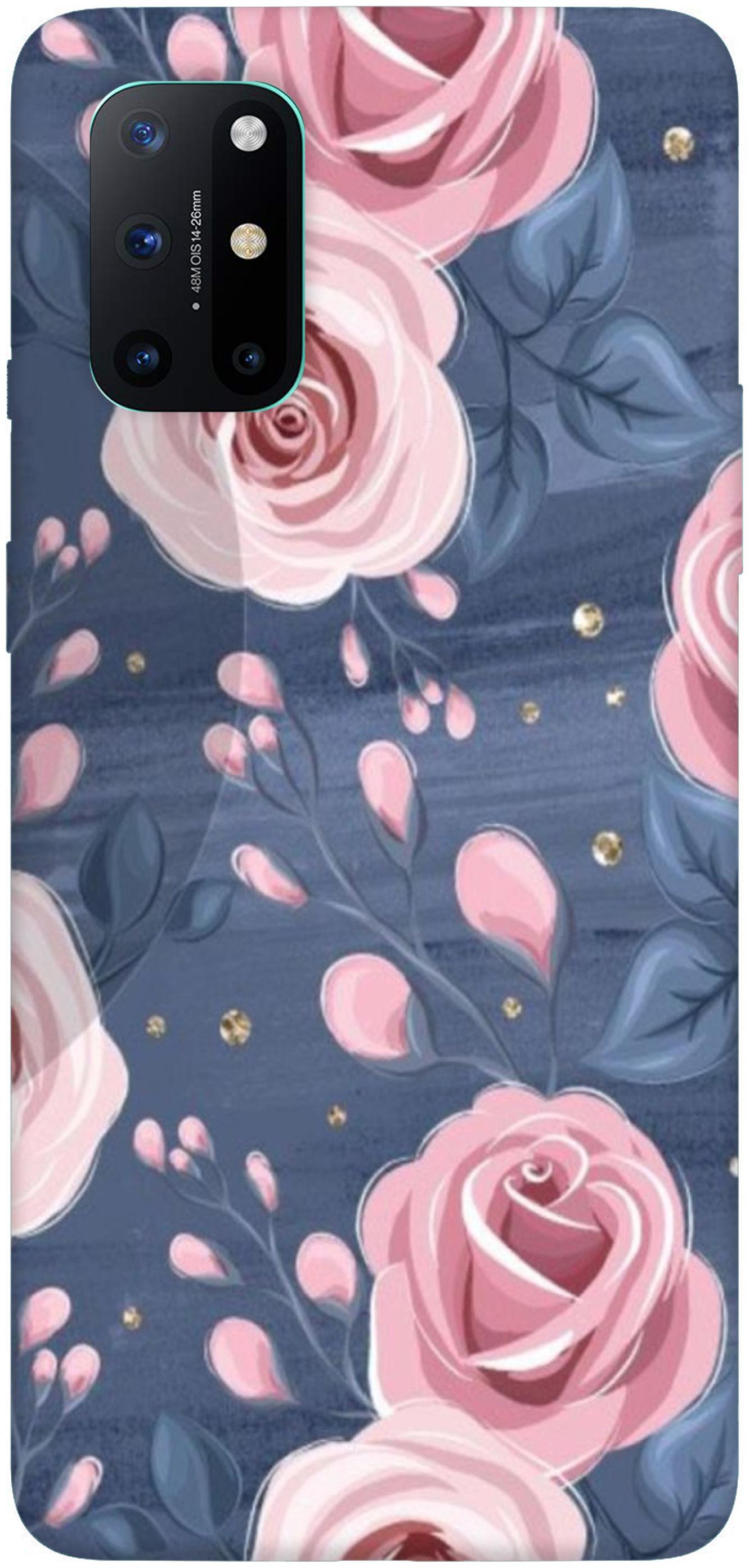 

Deal Delight Mobile Printed Designer Soft Back Cover For Oneplus 8t Multi