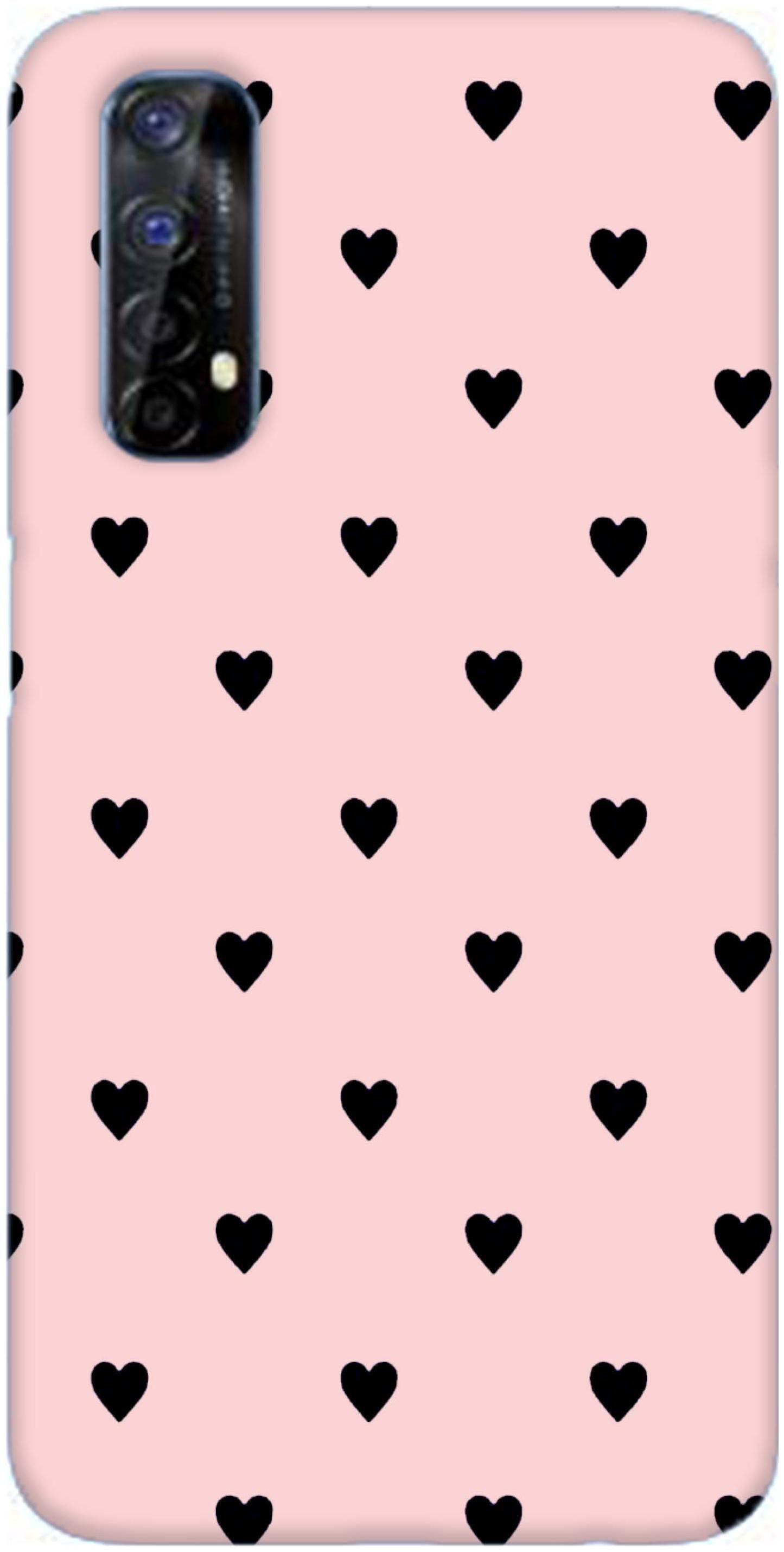 

DEAL DELIGHT Silicone Soft Back Cover For Realme 7 ( Multi )