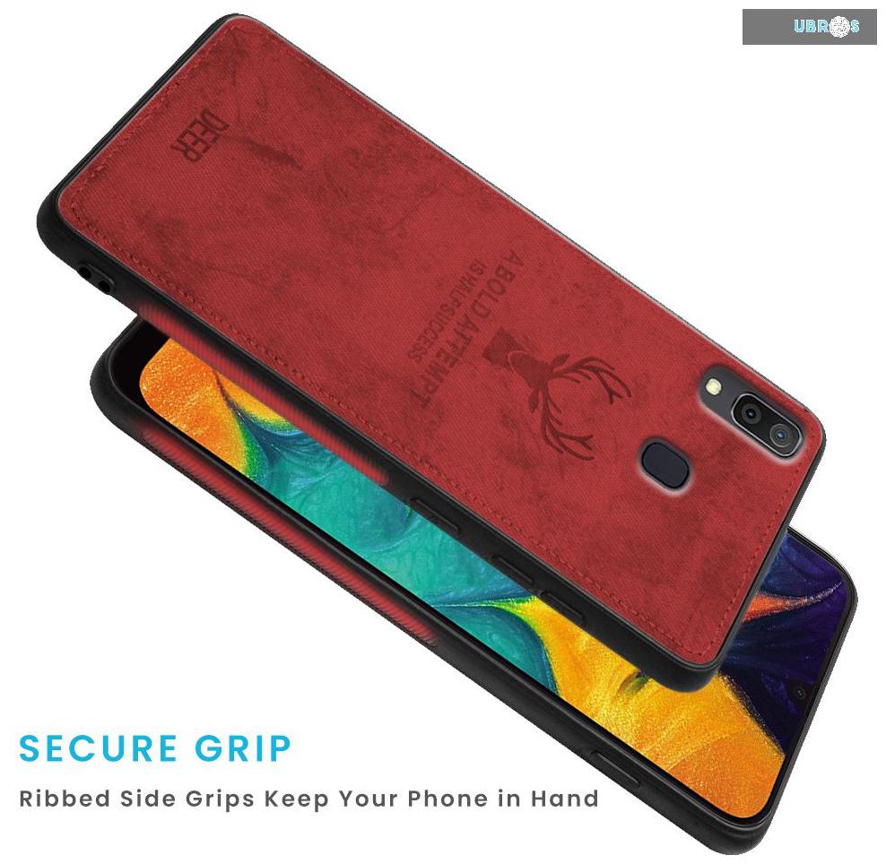 

CLOSE2 DEAL Cloth Back Cover For Vivo Y91 ( Brown )