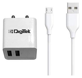 Digitek Dual Port Smart Fast Charger 3.1A USB Adapter for Smartphone. by IMS Mercantiles