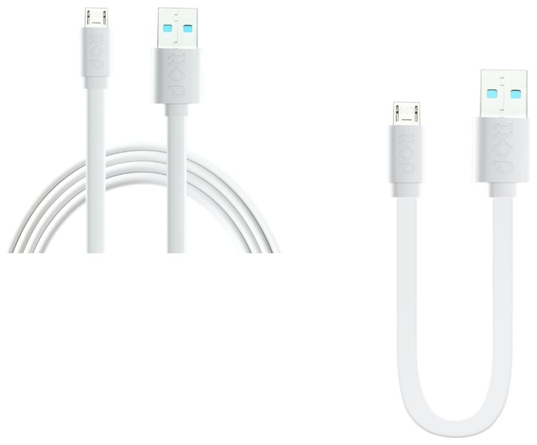 

dott Android Data Charging Micro USB Cable ( 1 m White )
